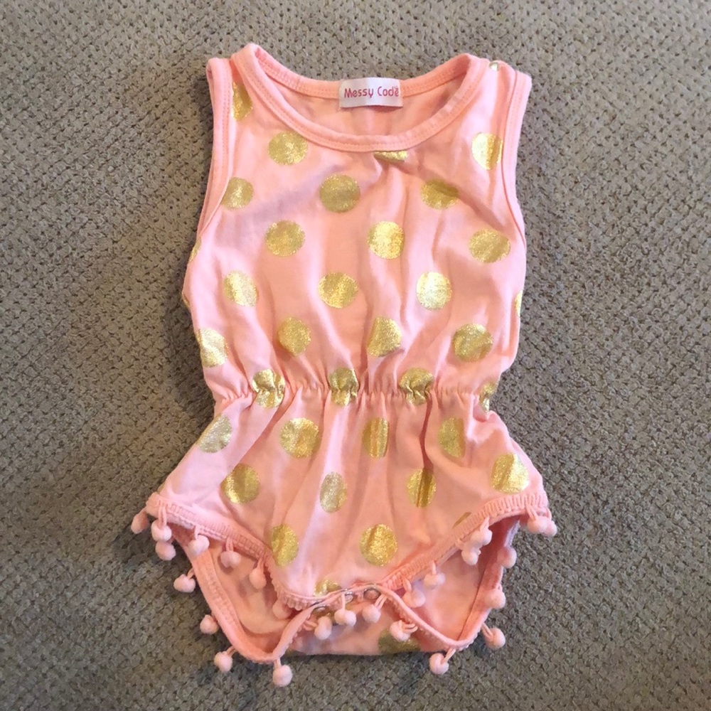 Infant girls romper